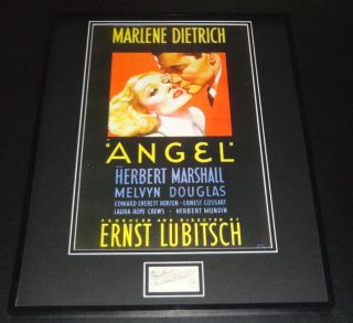 Herbert Marshall Signed Framed 16x20 Photo Poster Display Angel