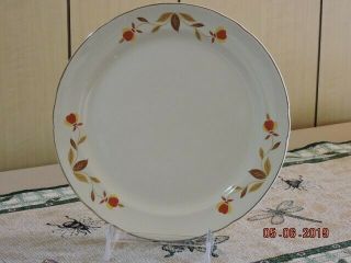 Hall Autumn Leaf 10 " Dinner Plate Set Of 6 In