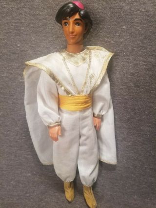 Vintage Disney Aladdin Prince Ali 1968 Male Ken Barbie Doll 12” Toy Mattel Inc