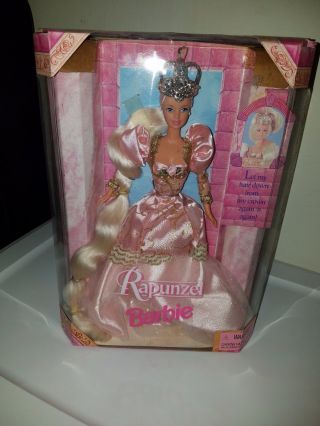 1997 Rapunzel Barbie,  Nrfb,  Mattel 17646