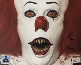 Tim Curry Signed Pennywise Stephen King 