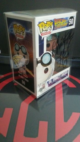 Funko Pop - BACK TO THE FUTURE_ 50 Signed by_Christopher Lloyd _, 3