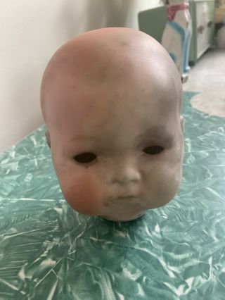 Antique German Bisque Armand Marseille Baby Doll Head