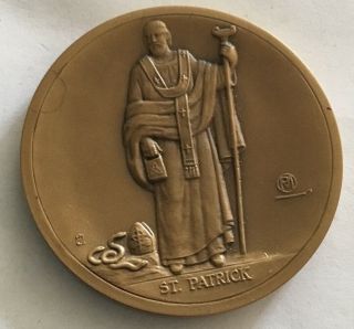 Saints Of Christendom St.  Patrick Coin Medal God Catholic Religion C