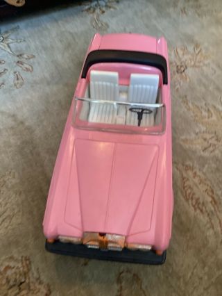 Vintage 80’s Barbie Pink Rolls Royce Classic Convertible Car Custom Made By Zima