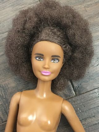 Aa Barbie Doll With Afro Petite African American Black Fashionista Mattel