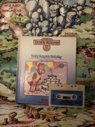 Teddy Ruxpin - Birthday - Book And Tape