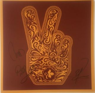 Autographed Stone Temple Pilots Signed 12x12 Photo Album Cover