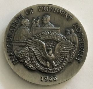 Franklin Delano Roosevelt Fdr Inauguration For President Coin Medal