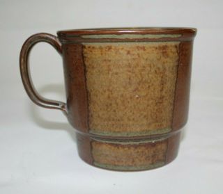 Vintage Iron Mountain Pottery Roan Mountain Grand Mug Grandmug 4 "