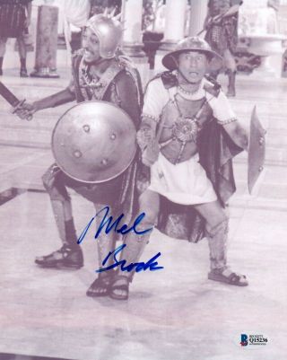 Mel Brooks Signed Autographed 8x10 Photo History Of The World Part 1 Beckett
