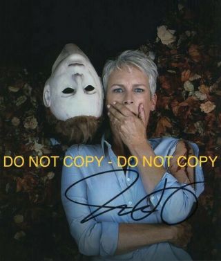 Jamie Lee Curtis,  Halloween,  Hand Signed 8x10 Photo W/coa
