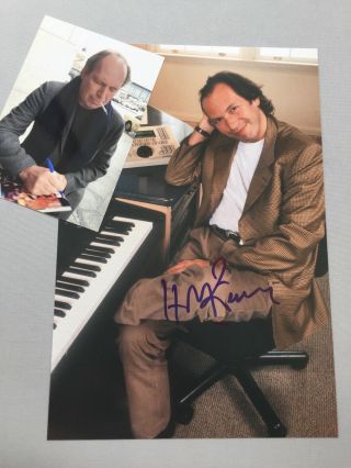 Hans Zimmer Music Composer In - Person Signed Autograph Photo 8x12,  Photo Proof