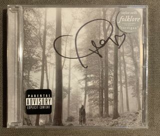 Taylor Swift - Folklore Signed Cd Shrinkwrapped Autographed Album 100 Authentic