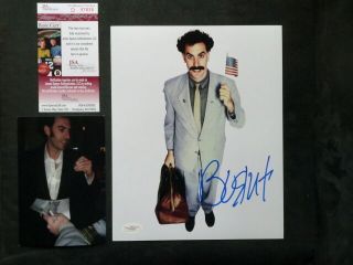 Sacha Baren Cohen Hot Signed Borat 8x10 Photo Jsa Cert Proof