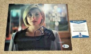 Jodie Whittaker Signed 8x10 Photo Female Doctor Who Actress Broadchurch Bas