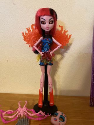 Monster High Inner Monster Doll Fangtastic Love & Fearfully Feisty
