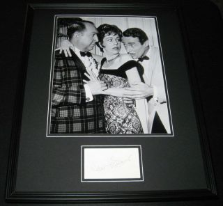 Carol Burnett Signed Framed 16x20 Photo Display The Twilight Zone