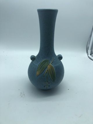 Weller Pottery Cornish Bulbous Bud Vase Arts & Crafts Color