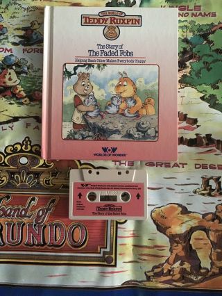 Teddy Ruxpin - The Faded Fobs - Book And Tape