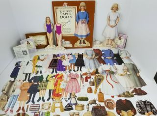 Vintage Pleasant Company American Girl Kirsten Paper Dolls,