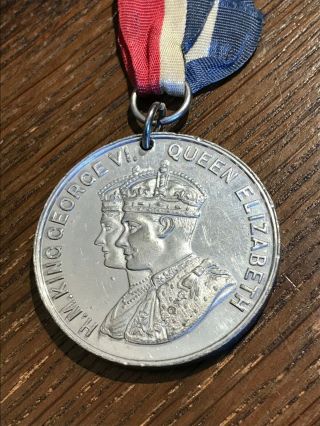 Cadbury Medal For The 1939 Royal Visit To Canada By George Vi & Queen Elizabeth
