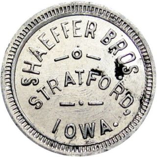 Stratford Iowa Good For Token Shaeffer Brothers