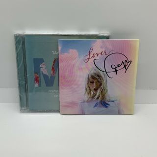 Taylor Swift Hand Signed Autographed Lover Booklet,  Me Cd Single W/