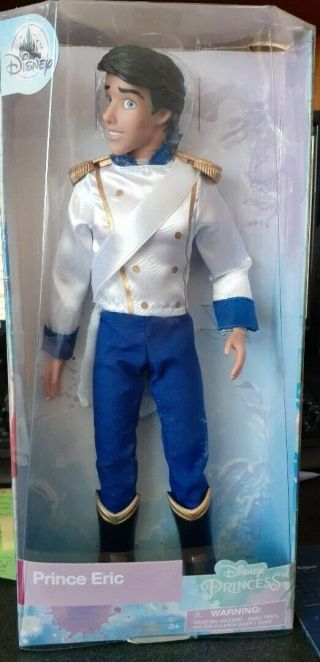 Disney Store Prince Eric Classic Doll – The Little Mermaid – 12