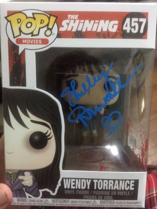 Beckett Cert The Shining Shelley Duvall Signed Autographed Funko Pop Doll Wendy