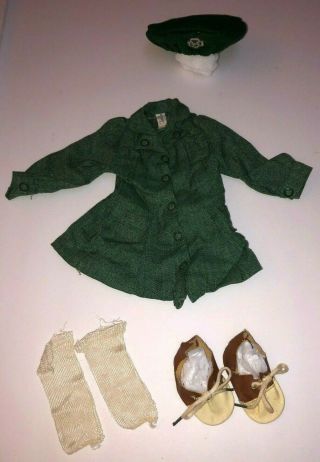 Doll Terri Lee Clothing Girl Scout Scouting Outfit Printed Tag 1950s