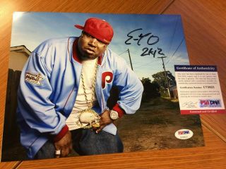 Earl " E - 40 " Stevens Auto Autograph Signed 8x10 Photo Rap Legend Sick Wid It 2