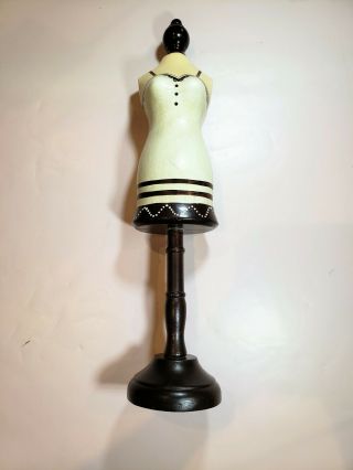 Vintage Style Doll Mannequin Dress Bust For Doll Clothes 18 " Tall