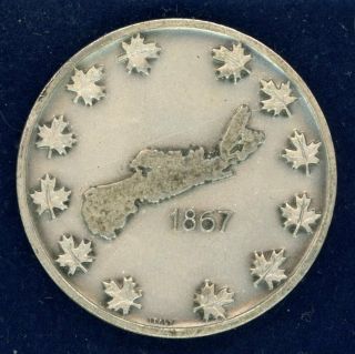 1867 - 1967 Canada Centennial Confederation Nova Scotia Medal