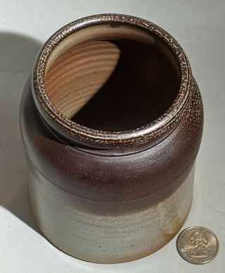 Williamsburg Stoneware Jar Crock 4 3/4 