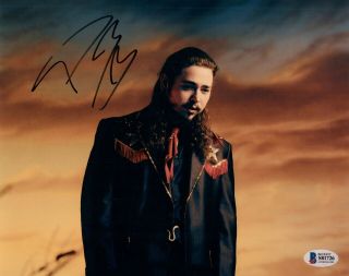 Post Malone Signed Autographed 8x10 Photo Beckett Bas