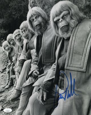 Paul Williams Planet Of The Apes Signed 11x14 Photo Autograph Jsa