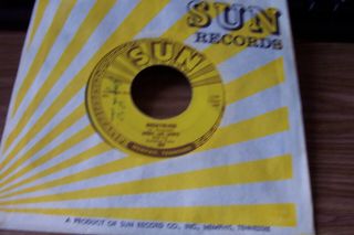 Jerry Lee Lewis Autograph Signed Sun Record,  Sun Sleeve Elvis Presley 