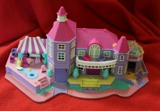 Vintage Mattel 1994 Bluebird Polly Pocket Magical Light Up Mansion