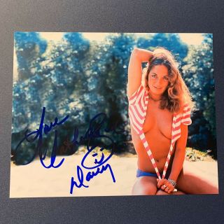 Catherine Bach Signed 8x10 Photo Actress Autographed Dukes Of Hazzard Sexy