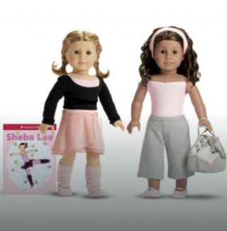American Girl Just Like You Two In One Ballerina Set Retired With Book