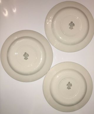 Vintage Churchill Blue Willow Dinner Plates 10 1/4 