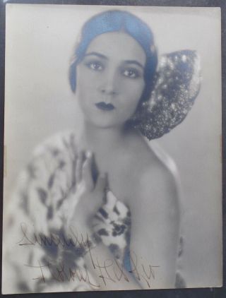 Dolores Del Rio - Photograph - Signed - Vintage -