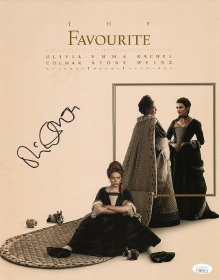 Olivia Colman Authentic Hand - Signed " The Favourite " 11x14 Photo (jsa) B