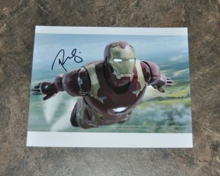Robert Downey Jr Signed / Autographed 8x10 Iron Man Photo W/coa 4