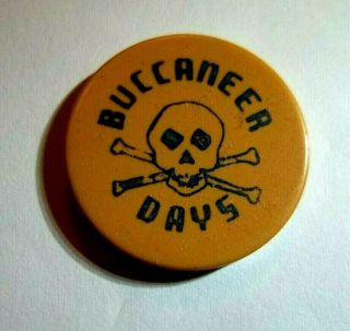 Token Corpus Christi Tx Buccaneer Days 5 Cent 1947 Skull Crossbones Good For