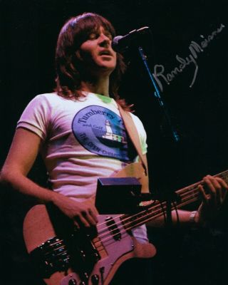 Gfa Eagles Band Randy Meisner Signed Autographed 8x10 Photo R3