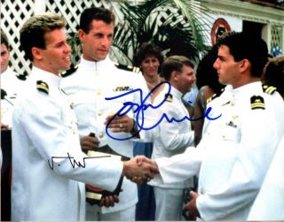 Val Kilmer Tom Cruise Top Gun Signed 11x14 Autographed Photo Picture With