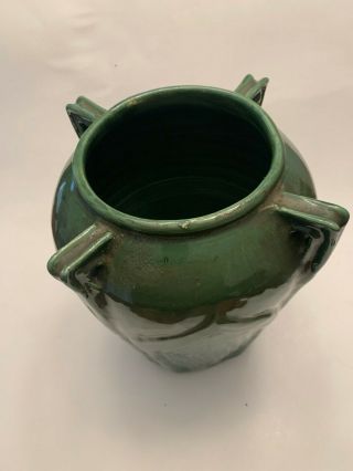 Vintage Art Pottery Vase - Grueby Styled - Hand Decorated - 2