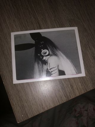 Ariana Grande Dangerous Woman Signed Postcard 3